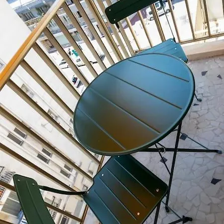 1br Design Balcony Center Tram & 10mins Lägenhet Nice